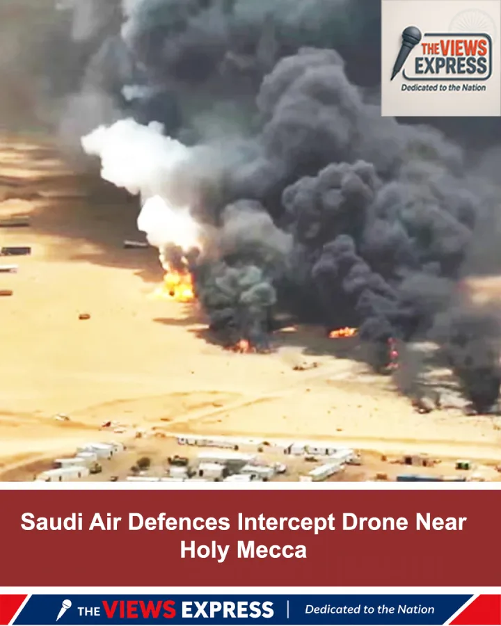 Saudi Intercepts Houthi Drone Near Mecca As India Condemns Attack
