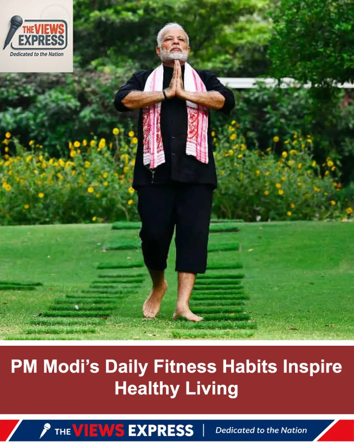 PM Modi Turns 76, Five Daily Habits Highlight His Fitness Routine