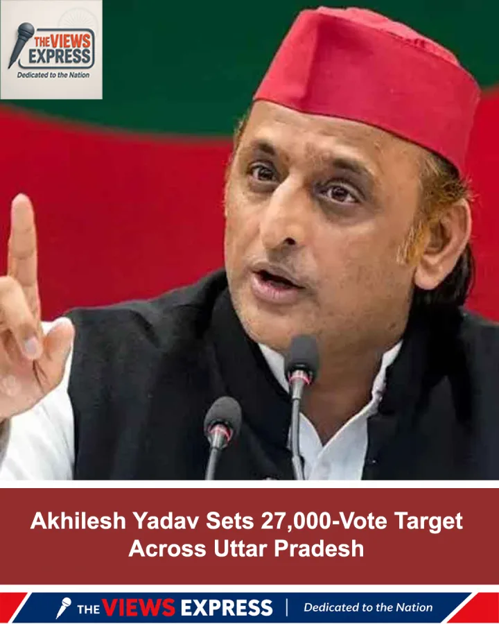 Akhilesh Sets 27,000-Vote Target Per Seat Ahead Of Uttar Pradesh Polls