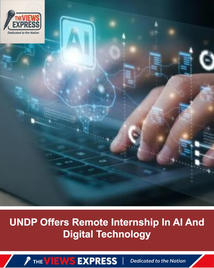 UNDP Opens Remote AI And Digital Technology Internship Applications For 2026